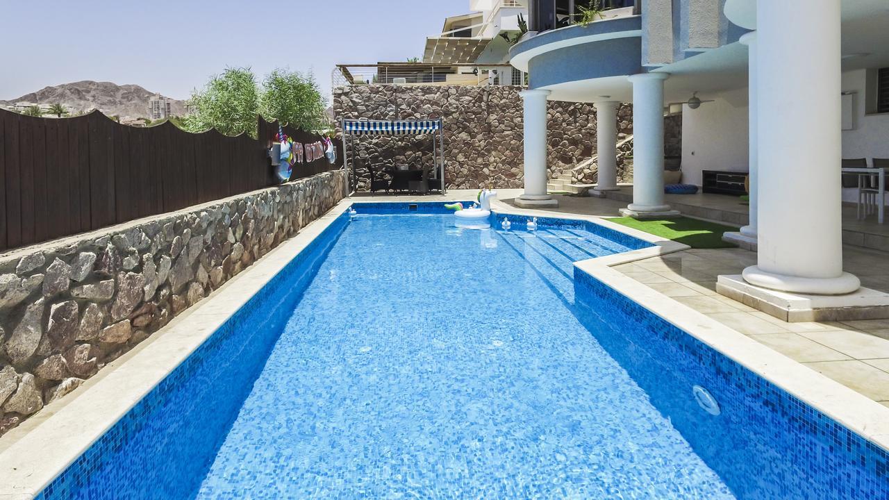 Luxury Suite By The Pool Eilat Bagian luar foto