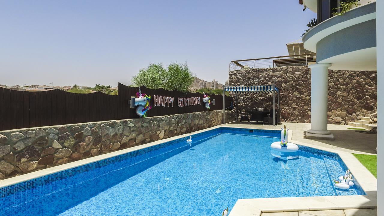 Luxury Suite By The Pool Eilat Bagian luar foto