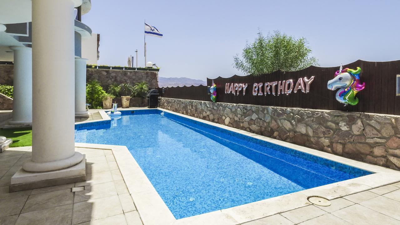 Luxury Suite By The Pool Eilat Bagian luar foto
